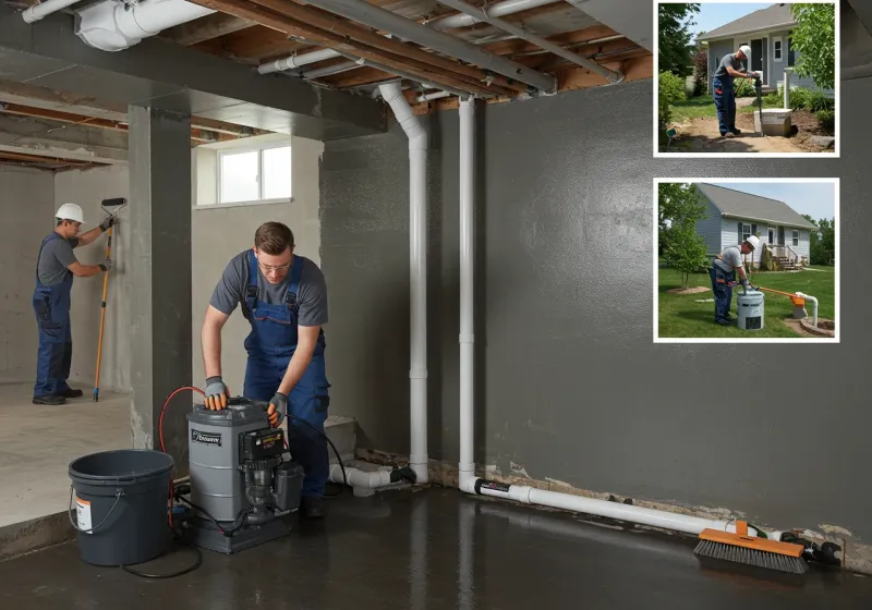 Basement Waterproofing and Flood Prevention process in Southern Pines, NC